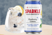 Avery Sparkle Hard Seltzer Blueberry Lemon