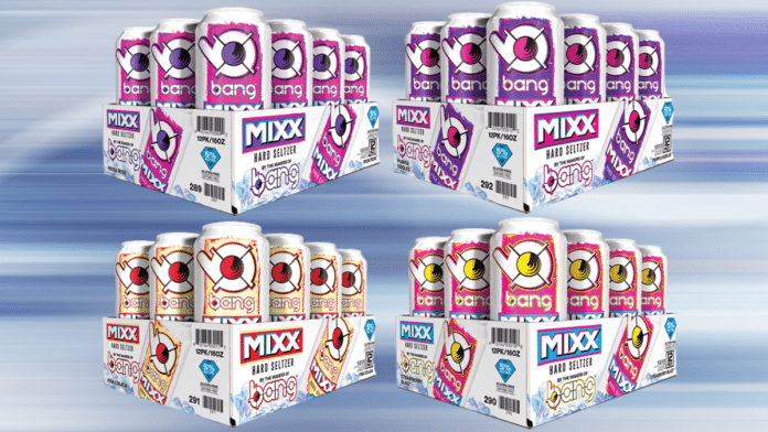 Bang MIXX hard seltzer in 12 packs