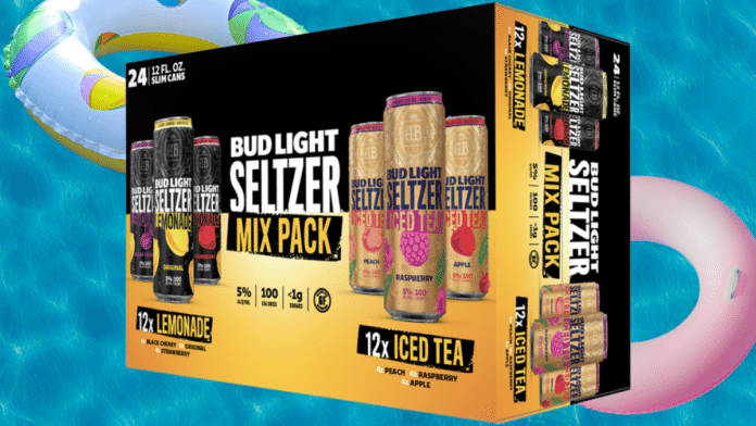 Bud Light Seltzer Lemonade and Iced Tea 24 pack
