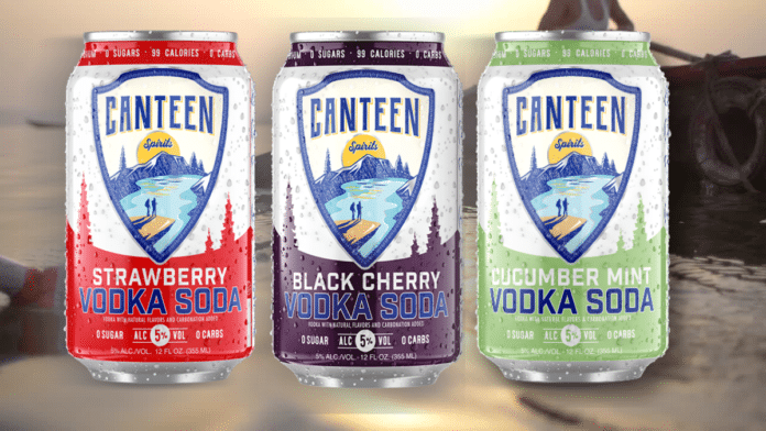 Canteen Spirits strawberry and black cherry