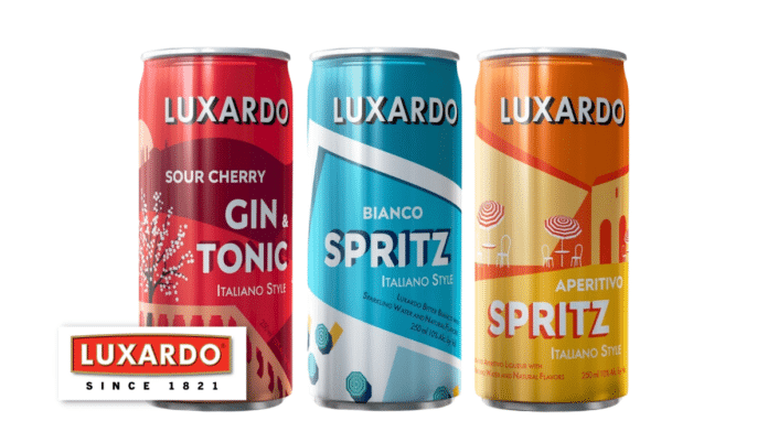 Luxardo sparkling RTDs in cans