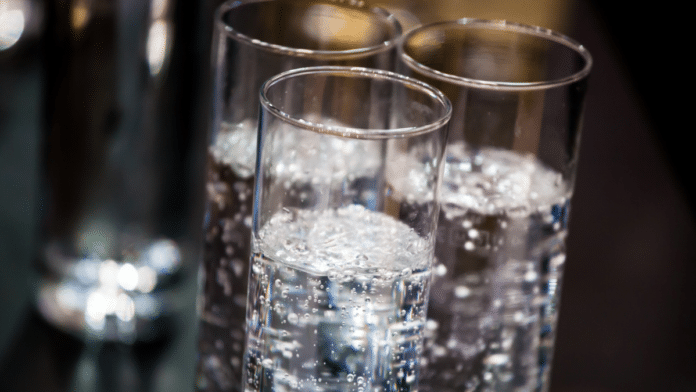 Carbon dioxide makes drinks sparkling