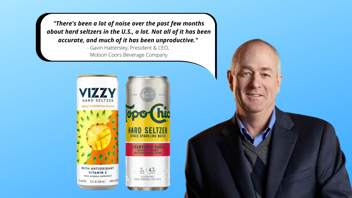 As hard seltzer fizzles, Molson Coors' brands book booming growth